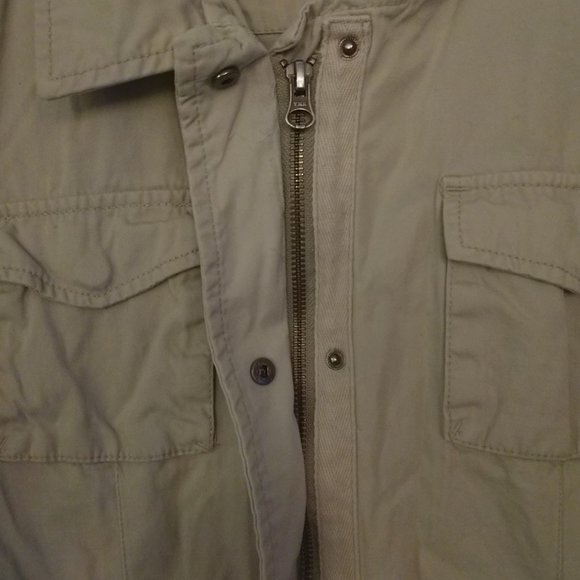 Y2K Vintage Denver Hayes Cotton Military Utility Jacket - Picture 7 of 13